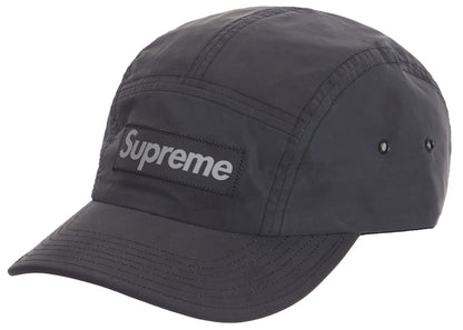 Supreme Reflective Dyed Camp Cap Black