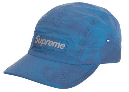 Supreme Reflective Dyed Camp Cap Blue