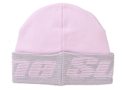 Supreme Reflective Jacquard Beanie Light Pink