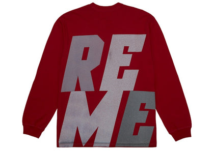 Supreme Reflective L/S Top Red
