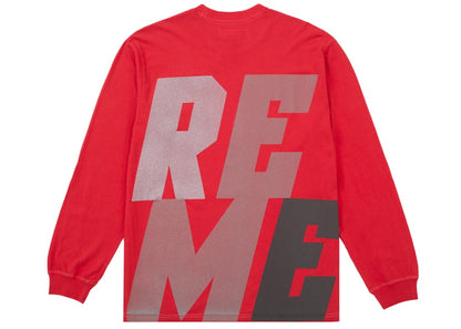 Supreme Reflective L/S Top Red