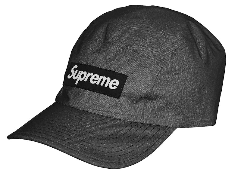 Supreme Reflective Mesh Camp Cap Black