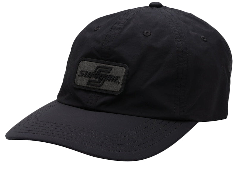 Supreme Reflective Patch 6-Panel Black