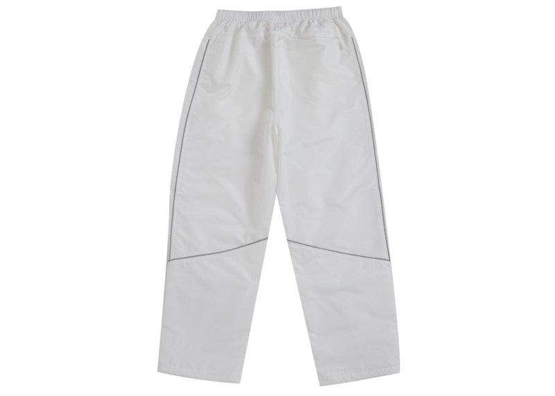 Supreme Reflective Piping Track Pant White