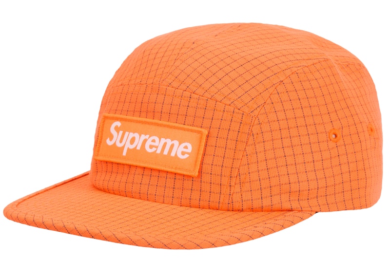 Supreme Reflective Ripstop Camp Cap (SS24) Orange