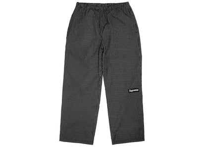Supreme Reflective Ripstop Track Pant Black