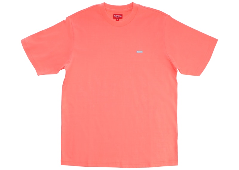 Supreme Reflective Small Box Tee Fluorescent Pink