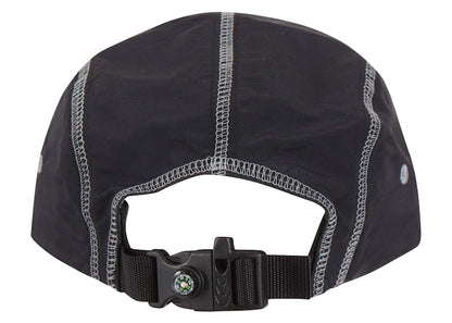 Supreme Reflective Stitch Camp Cap Black
