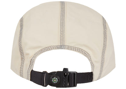 Supreme Reflective Stitch Camp Cap Natural