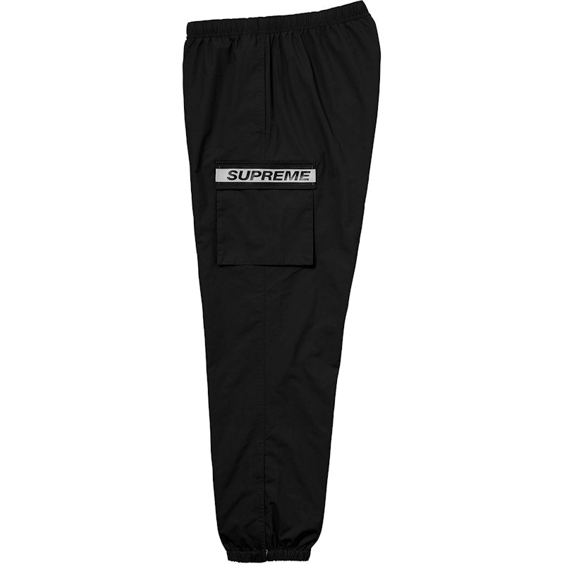 Supreme Reflective Taping Cargo Pant Black