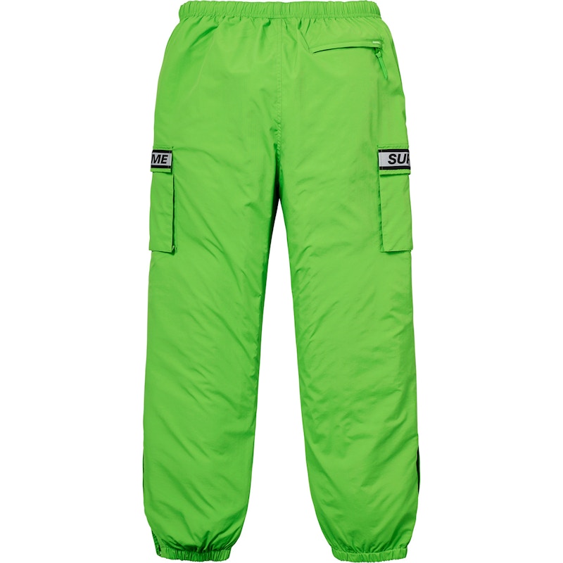 Supreme Reflective Taping Cargo Pant Green