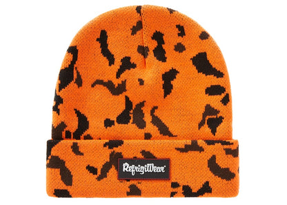 Supreme RefrigiWear Beanie Orange Camo