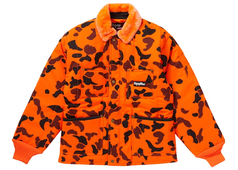 Supreme RefrigiWear Insulated Iron-Tuff Jacket Orange Camo