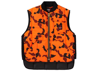Supreme RefrigiWear Insulated Iron-Tuff Vest Orange Camo