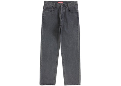 Supreme Regular Jean (FW20) Washed Black
