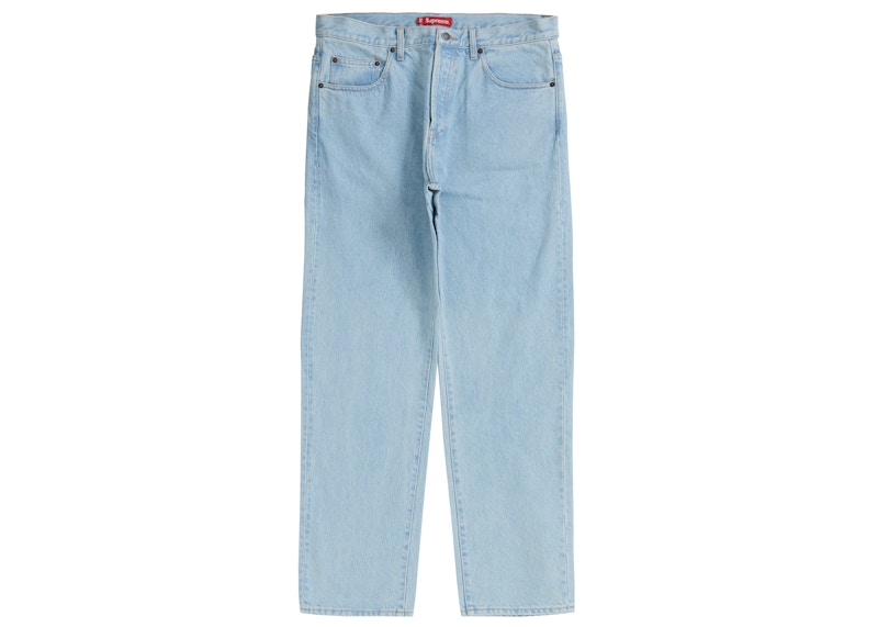 Supreme Regular Jean (FW20) Washed Blue