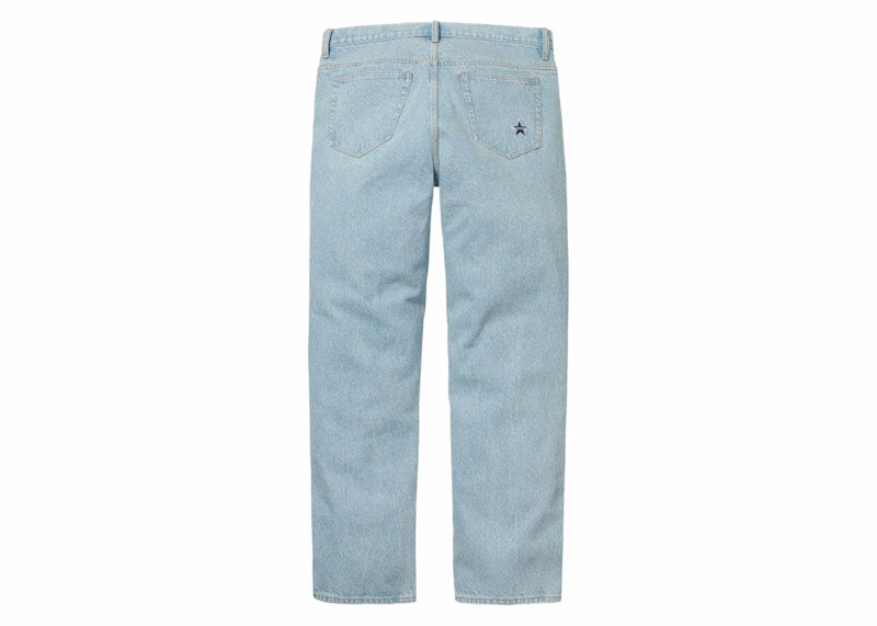 Supreme Regular Jean (FW23) Washed Blue