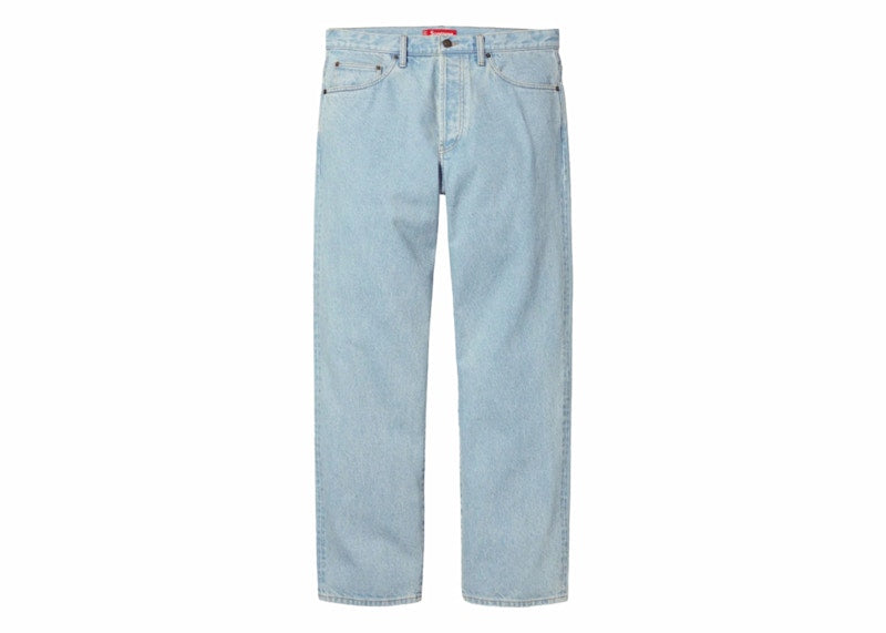 Supreme Regular Jean (FW23) Washed Blue