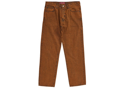 Supreme Regular Jean (FW25) Overdyed Orange