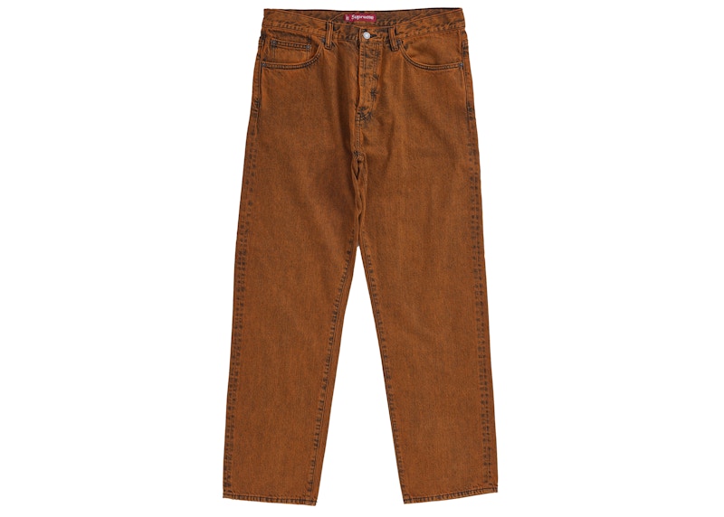 Supreme Regular Jean (FW25) Overdyed Orange