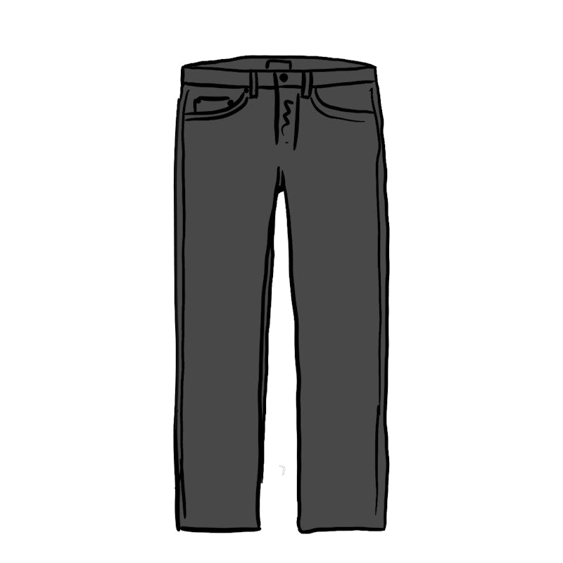 Supreme Regular Jean (SS21) Washed Black