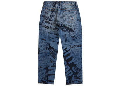Supreme Regular Jean (SS25) Newspaper