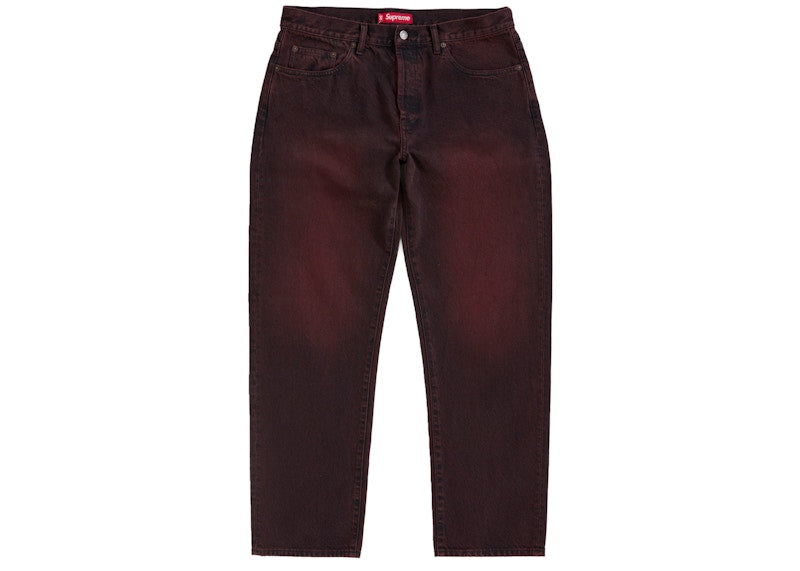 Supreme Regular Jean (SS25) Red
