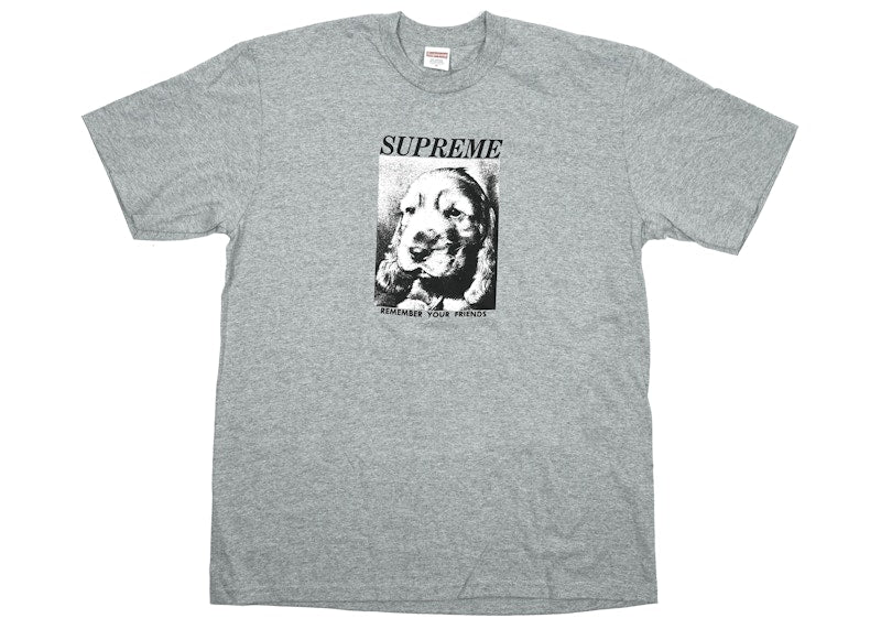 Supreme Remember Tee Heather Grey