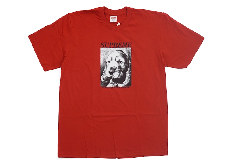 Supreme Remember Tee Red