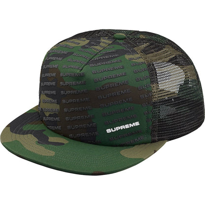 Supreme Repeat Mesh Back 5-Panel Woodland Camo