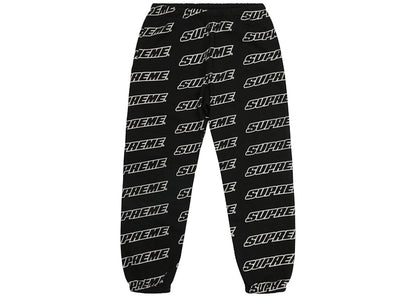 Supreme Repeat Sweatpant Black