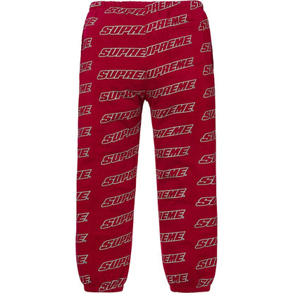 Supreme Repeat Sweatpant Cardinal