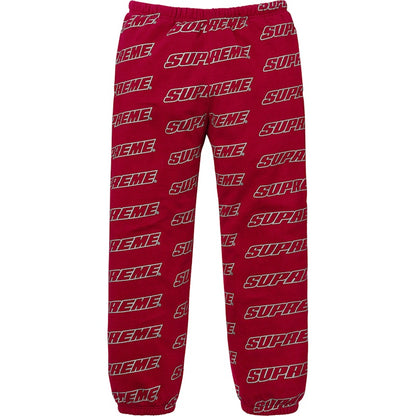 Supreme Repeat Sweatpant Cardinal