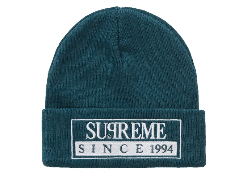 Supreme Reserved Beanie Work Teal