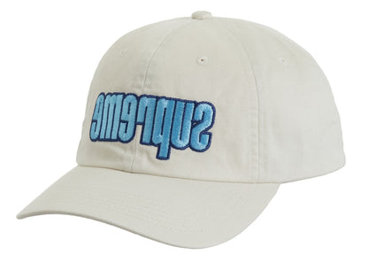 Supreme Reverse Logo 6-Panel Stone