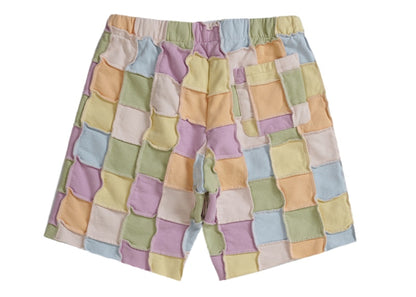 Supreme Reverse Patchwork Sweatshort Multicolor