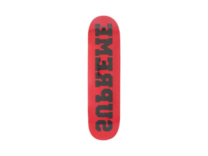 Supreme Reverse Skateboard Deck Red