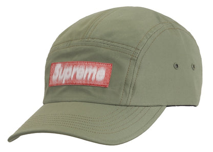 Supreme Reversed Label Camp Cap Olive