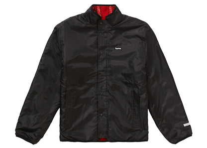 Supreme Reversible Bandana Fleece Jacket Red