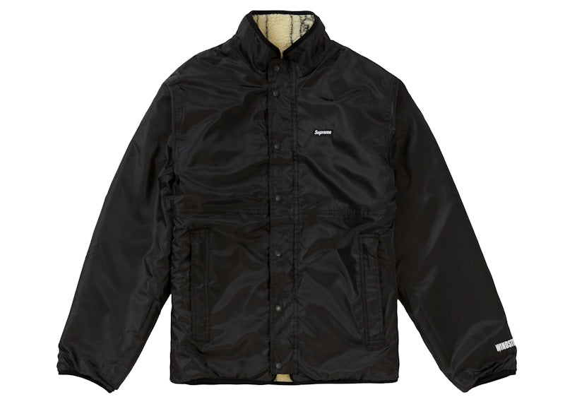 Supreme Reversible Bandana Fleece Jacket Tan