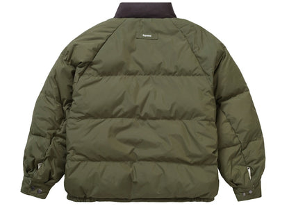 Supreme Reversible Down Puffer Jacket Purple