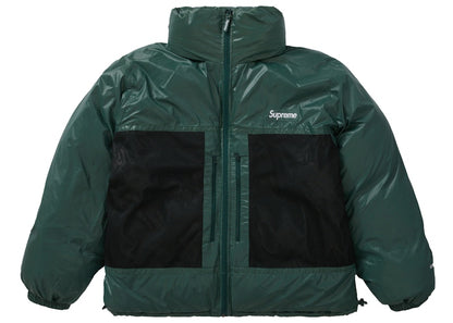Supreme Reversible Featherweight Down Puffer Jacket Olive
