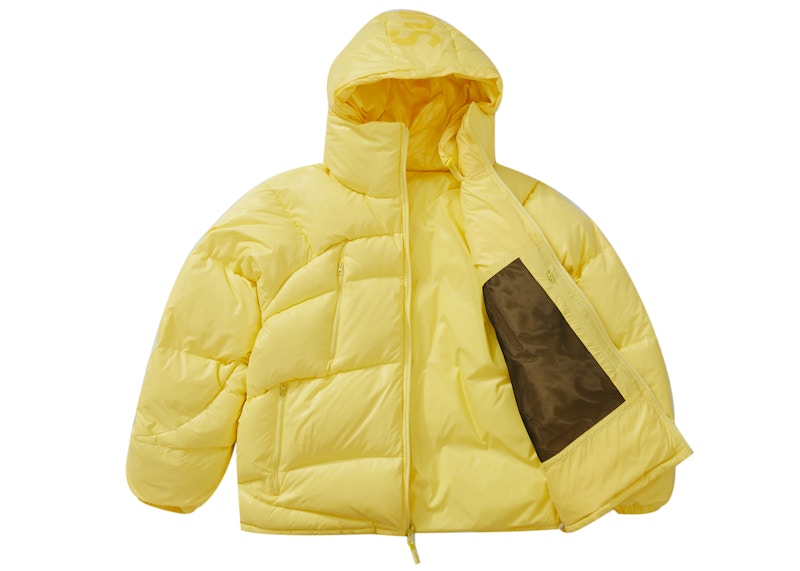Supreme Reversible Featherweight Down Puffer Jacket Yellow