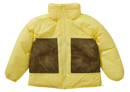 Supreme Reversible Featherweight Down Puffer Jacket Yellow