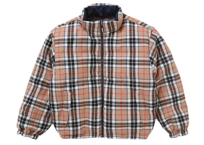 Supreme Reversible Puffer Jacket Navy