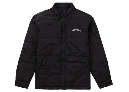 Supreme Reversible Puffy Work Jacket Black Tribal Camo