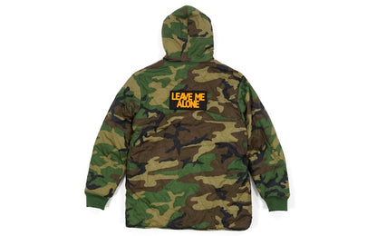 Supreme Reversible Sherpa Work Parka Woodland Camo