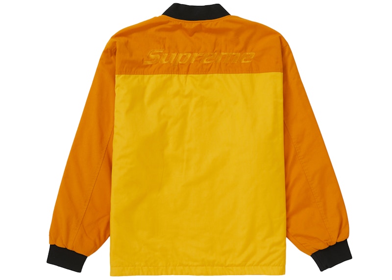 Supreme Reversible Tech Work Jacket Mustard