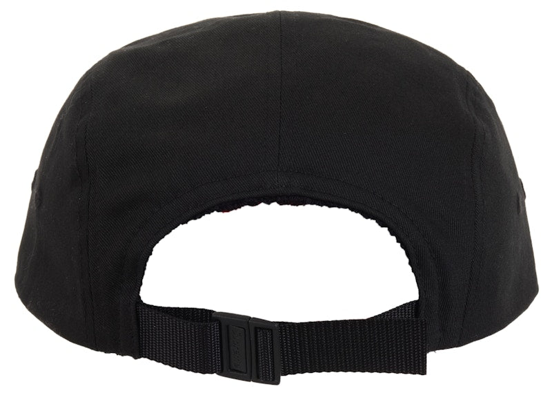 Supreme Reversible Terry Camp Cap Black