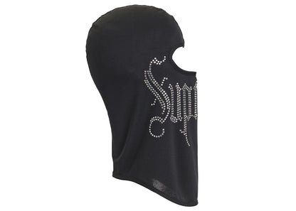 Supreme Rhinestone Balaclava Black
